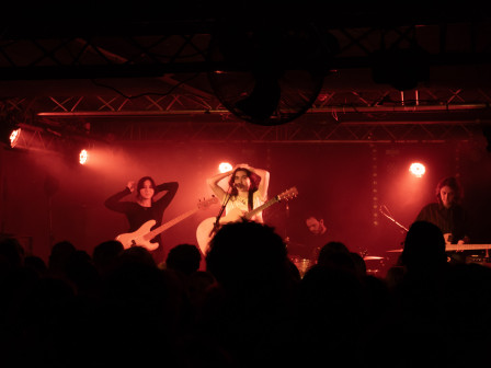 Searows en concert à la Bellevilloise le 30 mars dernier.