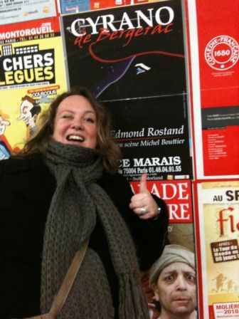 Affiche de Cyrano dans le métro parisien, déc. 2011 Affiche de Cyrano dans le métro parisien