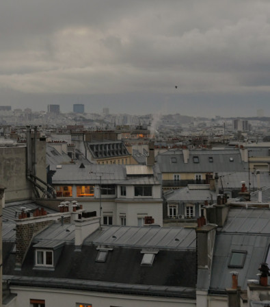 Paris sous la pluie, mais pas aujourd'hui.
