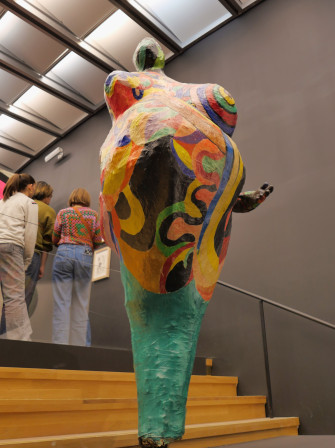 Sculpture de Niki de Saint Phalle visible en ce moment au Grand Palais.