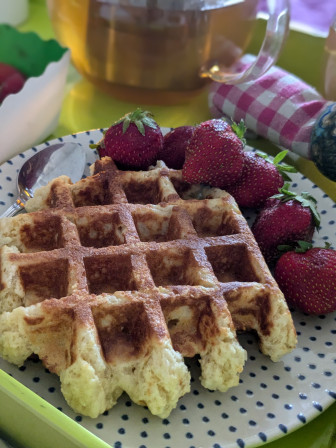 Une gaufre de Liège.